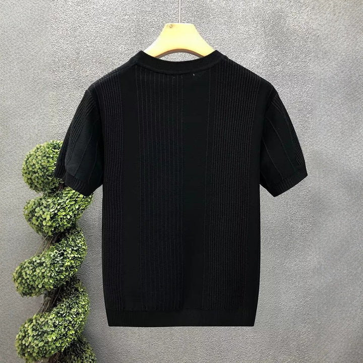 Women Trendy Knit Shirt with Structured Details Mune Fashion