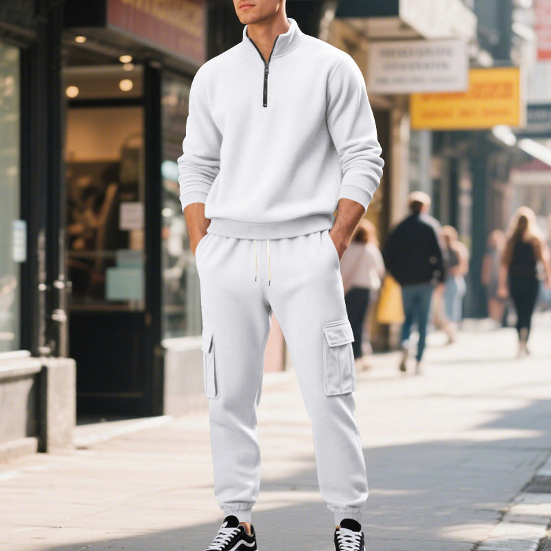 Men's nan Utility Cargo Jogging Pants with reinforced flap pockets and elastic drawstring waistband Mune Fashion