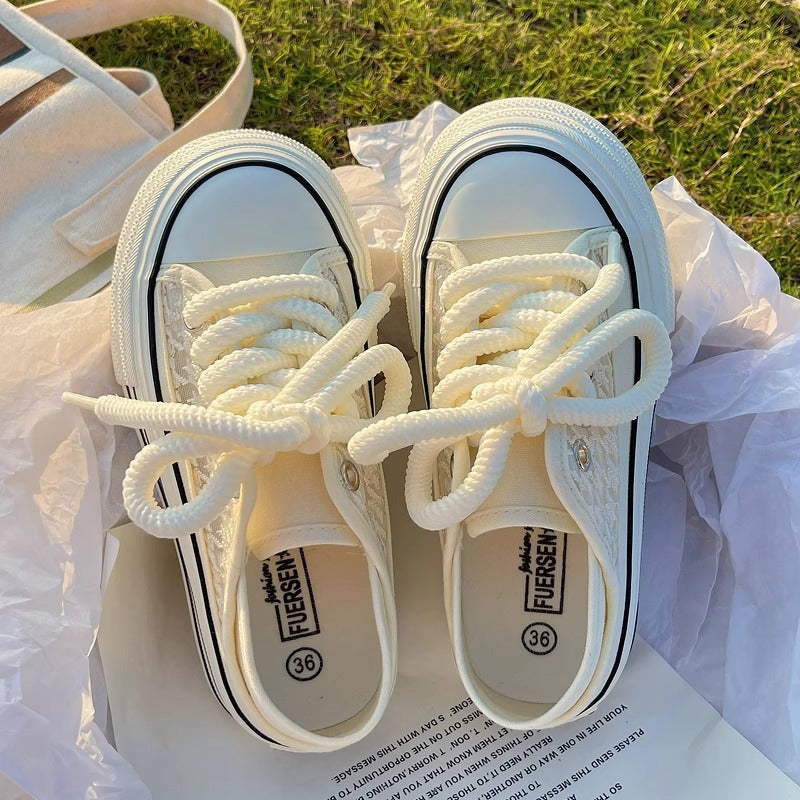 Women's Comfortable Sneakers with Trendy Platform by Mune Fashion