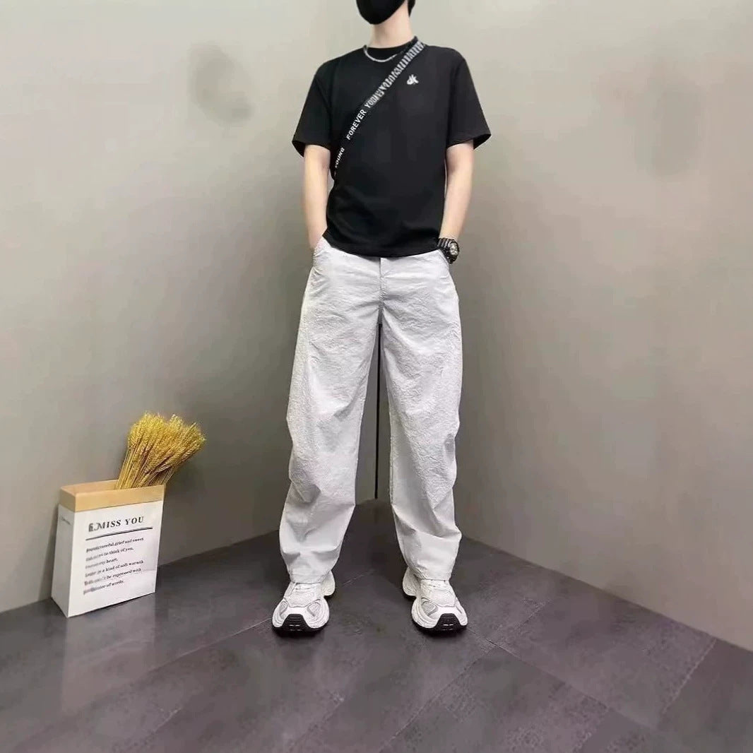 Men's Wide-Cut Cargo Pants Mune Fashion 1787981838