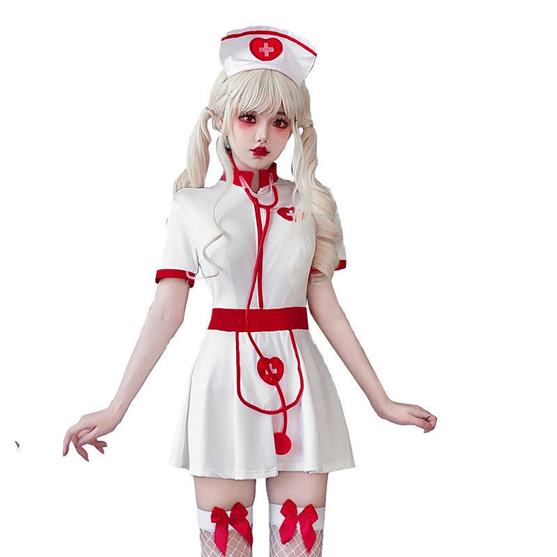 Women's sexy Nurse Costume Mune Fashion