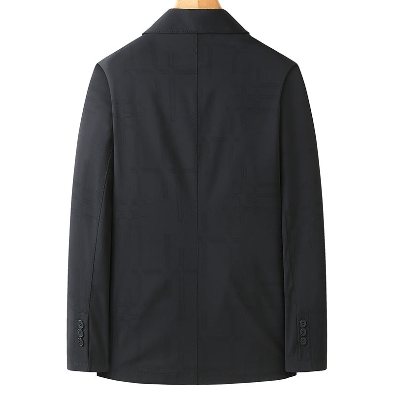 Men's Unstructured Light Leisure Blazer with Patch Pockets Mune Fashion