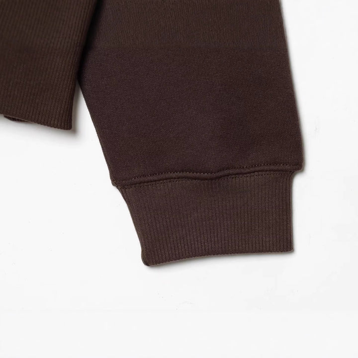 Women Cropped Boxy Sweatshirt with 3D Bow Application Mune Fashion