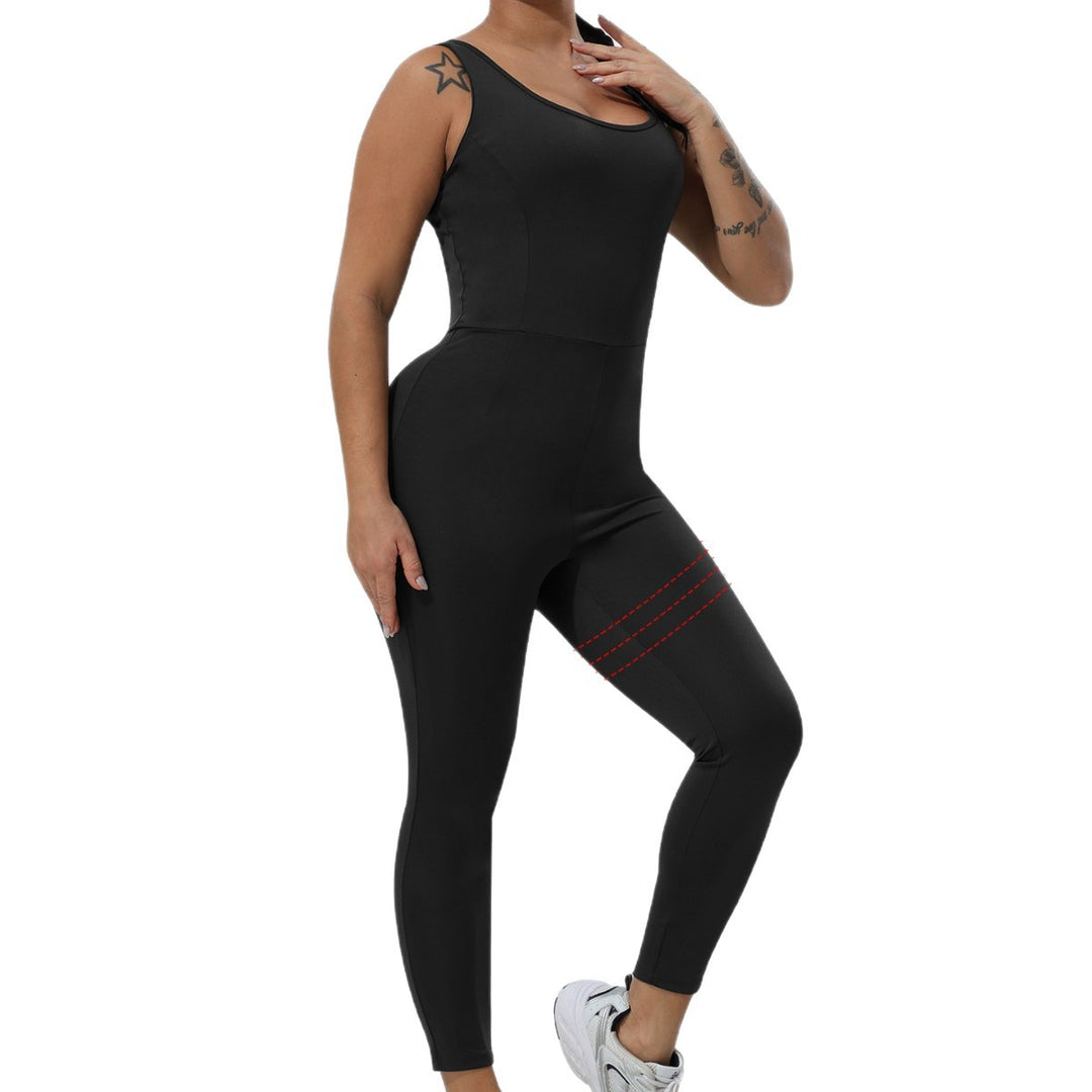 Women's Shaping Sport Bodysuit with High Waistband and Shaping Effect Mune Fashion