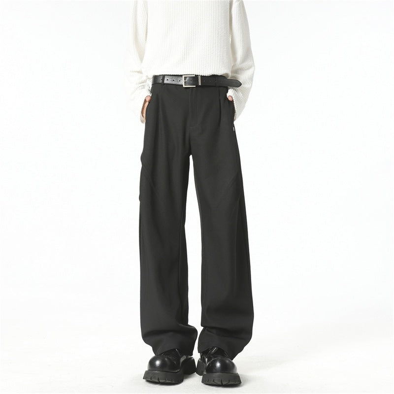 Women's Elegant Wide-Cut Suit Pants Mune Fashion