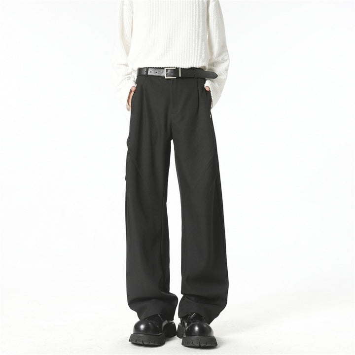 Women's Elegant Wide-Cut Suit Pants Mune Fashion