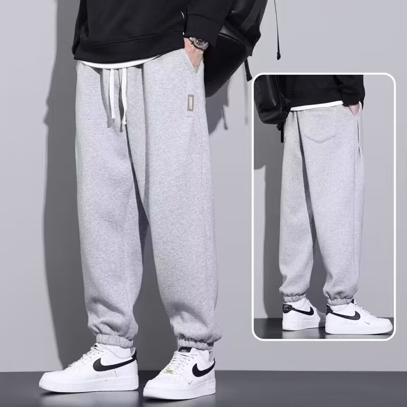 Men's Casual Jogging Pants with Elastic Waistband and Practical Side Pockets Mune Fashion