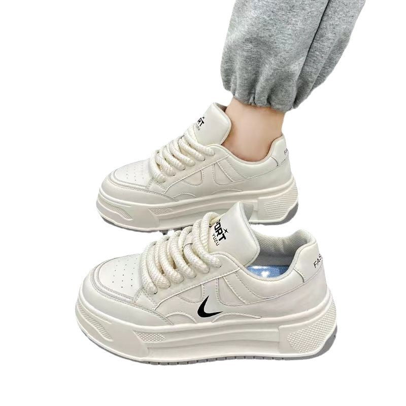 Women's Fashion Platform Sneakers with Cushioning Sole and Robust Design Mune Fashion