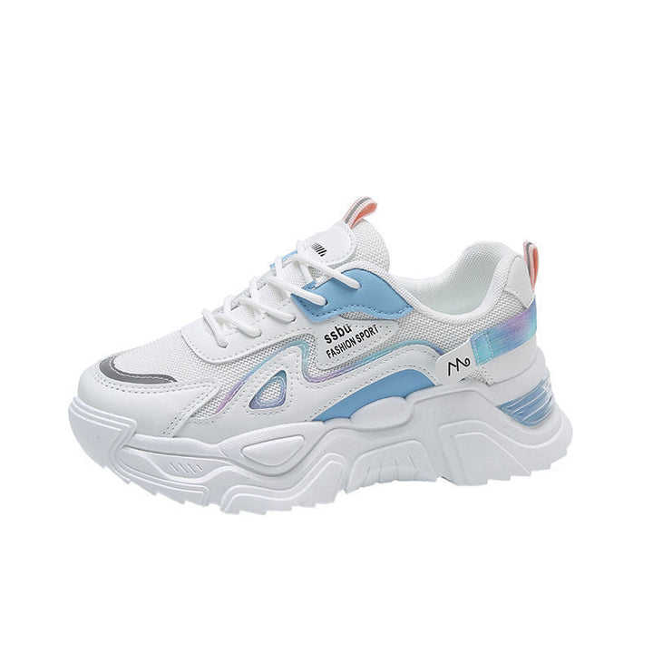 Ladies Sporty Chunky Sneakers with Balanced Cushioning Mune Fashion