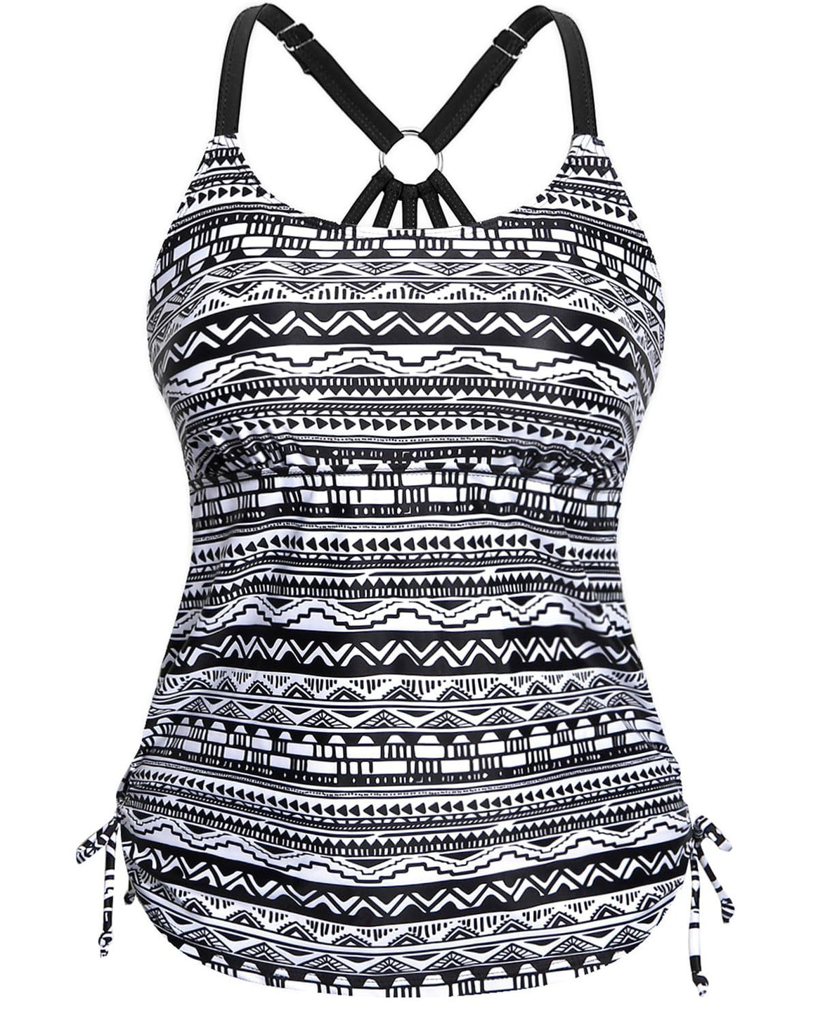 Women’s Sports Tankini with Racerback Design Mune Fashion