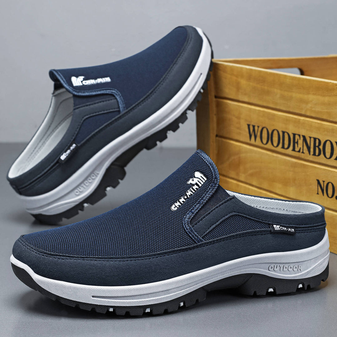 Men's breathable outdoor clog slipper with memory footbed Mune Fashion