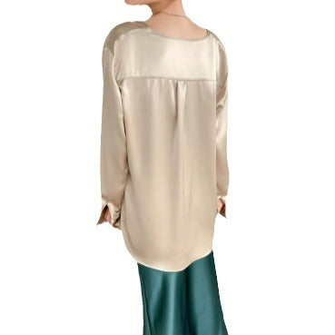Women's Satin Robe Mune Fashion
