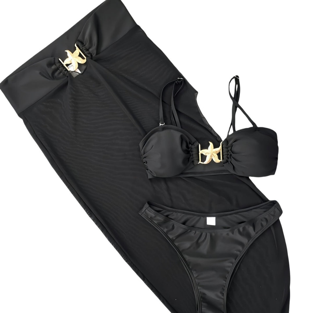 Ladies' bikini set with transparent skirt Mune Fashion