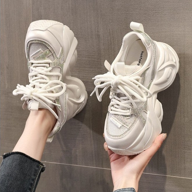 Ladies Chunky Sneakers with futuristic design and breathable upper material Mune Fashion