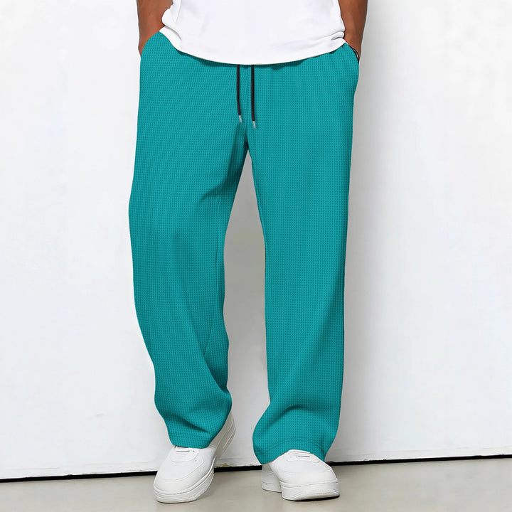 Men's relaxed jogging pants with drawstring and side pockets Mune Fashion