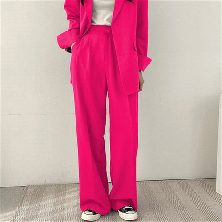 Women Elegant and Comfortable High-Waisted Pants Mune Fashion