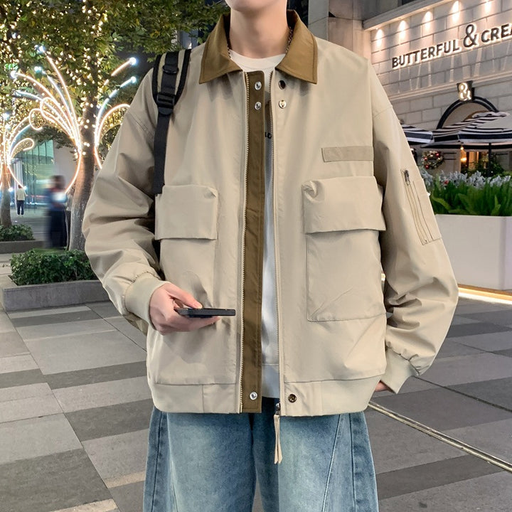 Men's multifunctional jacket with generous pockets Mune Fashion