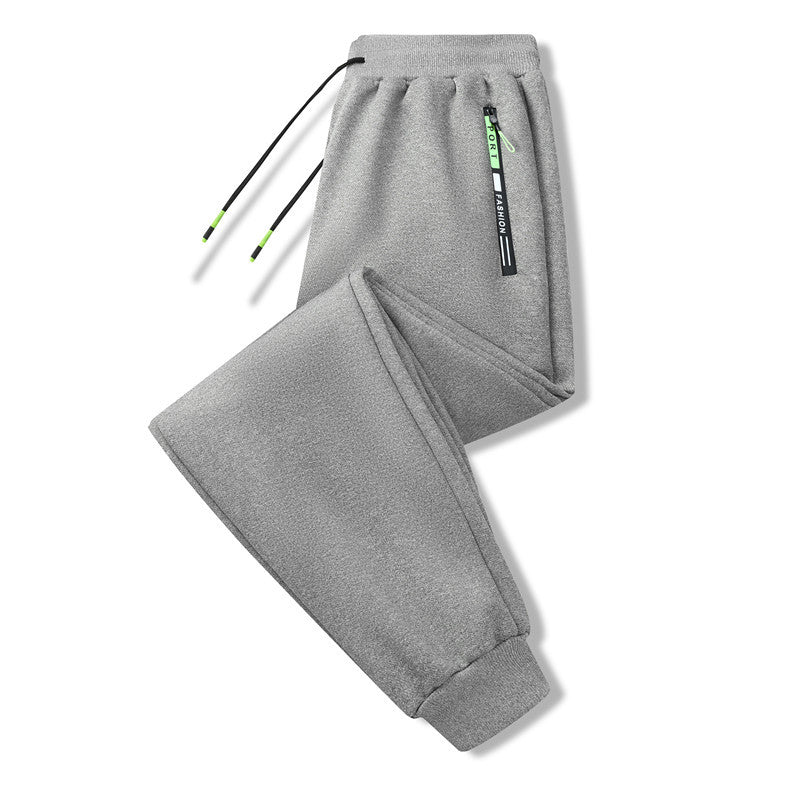 Men's sporty jogging pants with fleece lining Mune Fashion