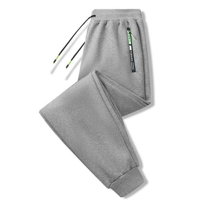 Men's sporty jogging pants with fleece lining Mune Fashion