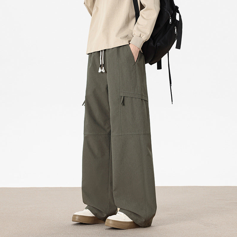 Unisex Cargo Pants with wide fit and practical pockets