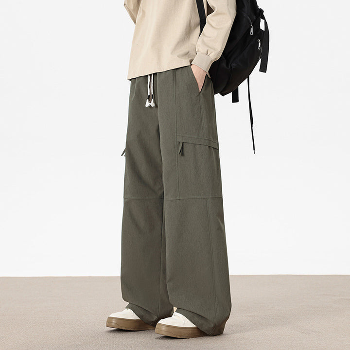 Unisex Cargo Pants with wide fit and practical pockets