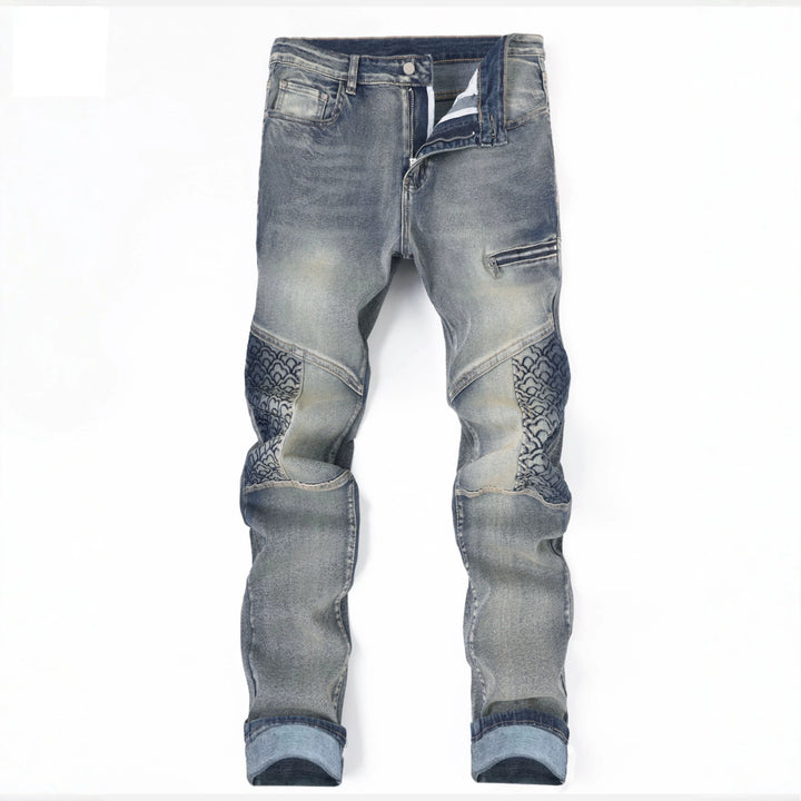 Men's Fashion Jeans with Special Seams Mune Fashion