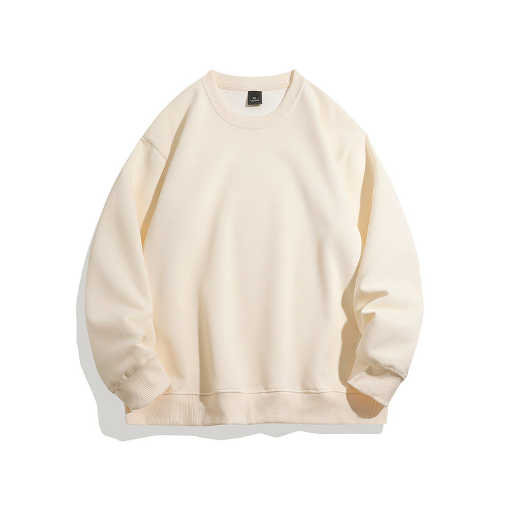 Men's Oversized Crew Neck Sweatshirt with Deep Fit, Raglan Sleeves, and Ribbed Cuffs Mune Fashion