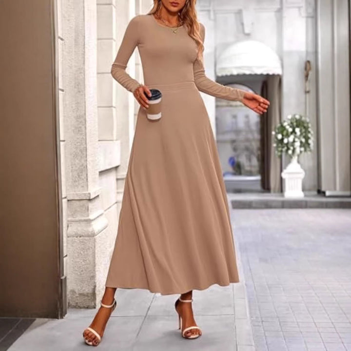 Ladies Flowing Maxi Dress Mune Fashion