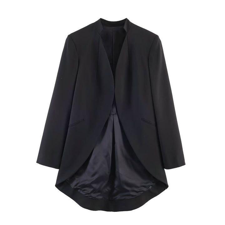 Women High-waisted elegant dress pants with crease and straight leg Mune Fashion