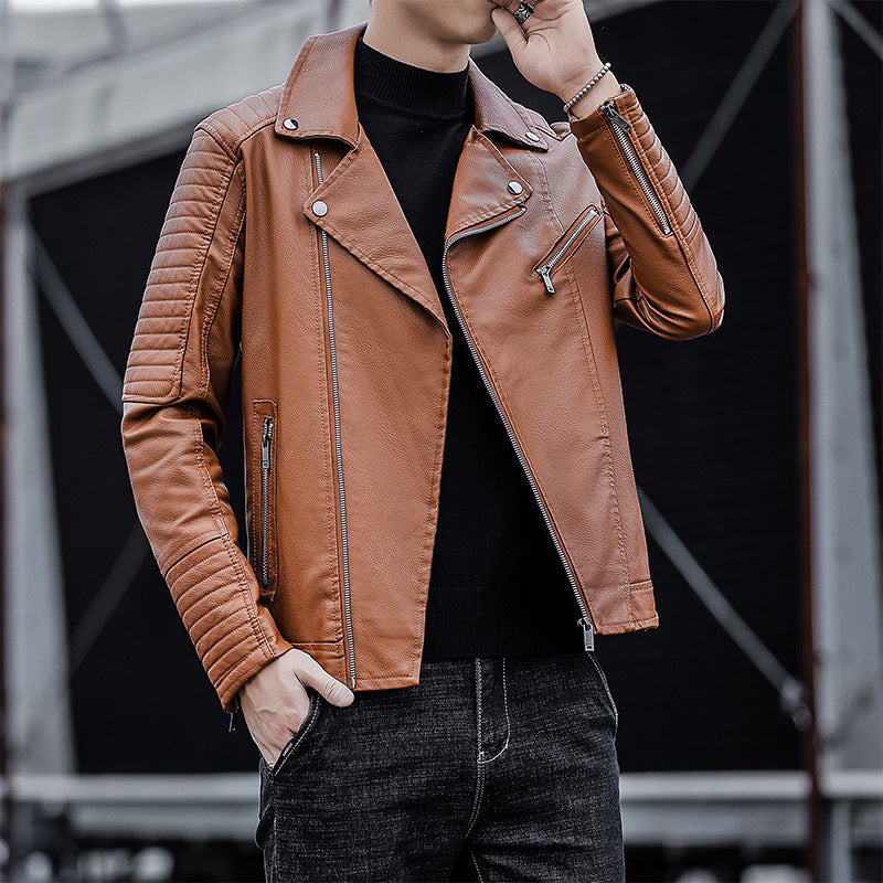 Men's Biker Jacket Mune Fashion