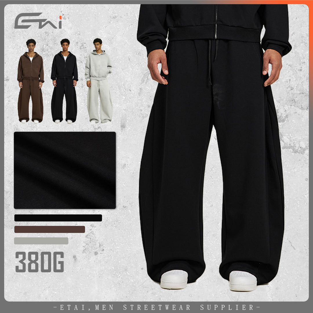 Women's loose-fitting jogging pants with elastic waist, drawstring, and side pockets Mune Fashion