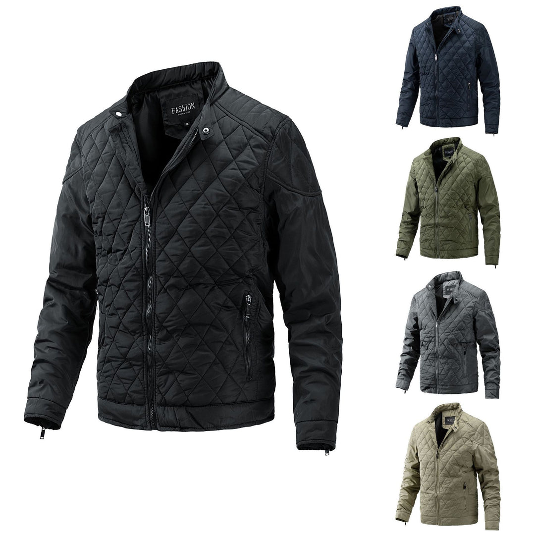 Men's elegant and thermal insulated quilted jacket Mune Fashion