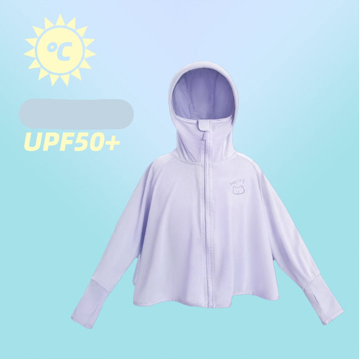 Women's Lightweight and Breathable Protective Jacket with Hood Mune Fashion