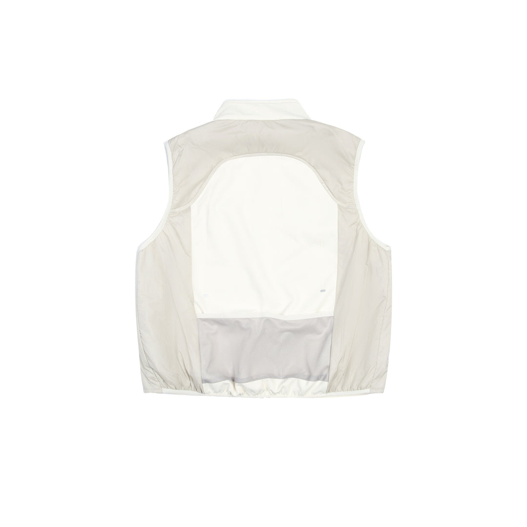 Women's lightweight technical functional vest with stand-up collar, two-way zipper, and zippered pockets Mune Fashion