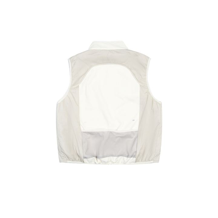 Women's lightweight technical functional vest with stand-up collar, two-way zipper, and zippered pockets Mune Fashion