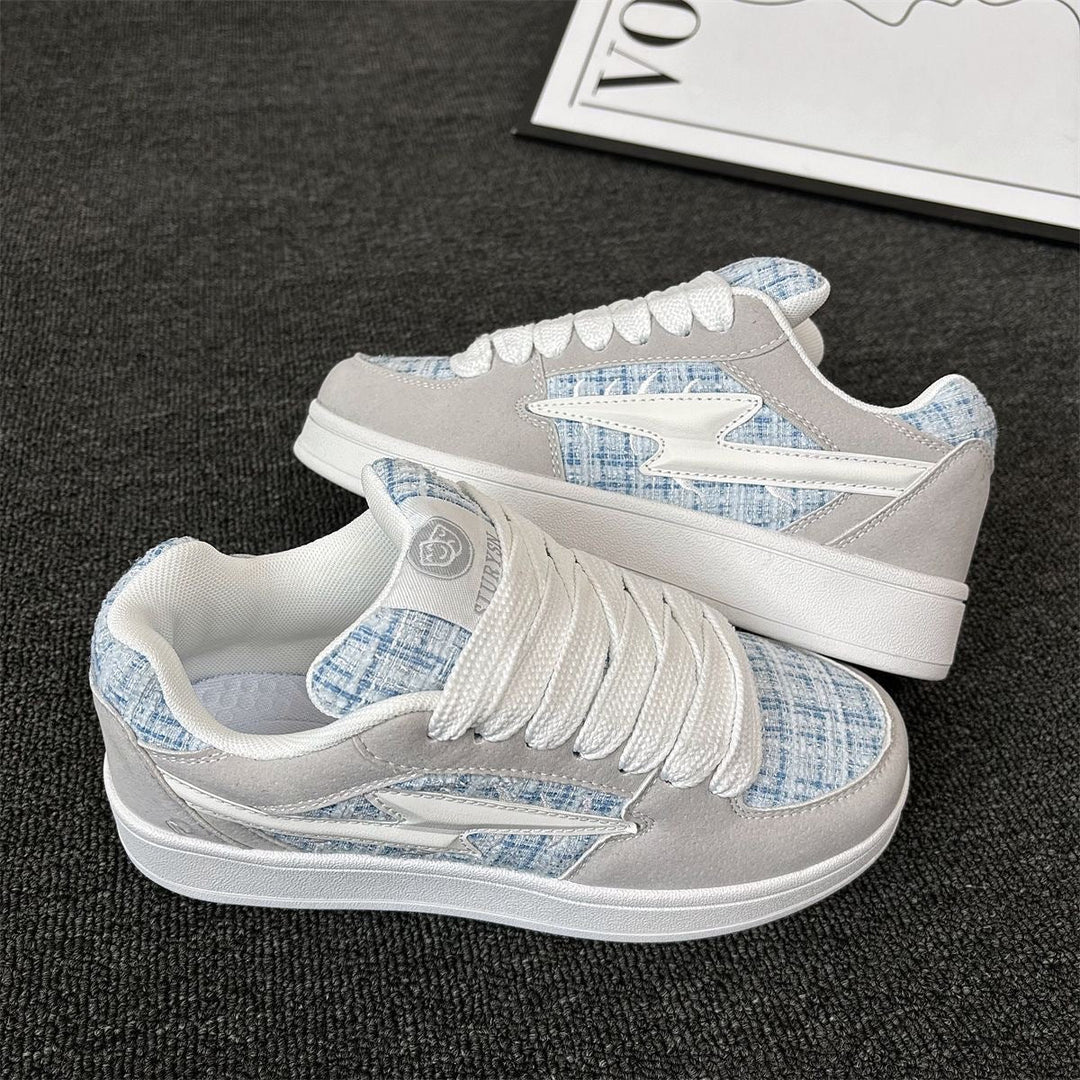 Women's sneakers with trendy textile pattern and comfortable cushioning Mune Fashion