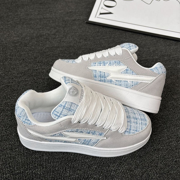 Women's sneakers with trendy textile pattern and comfortable cushioning Mune Fashion