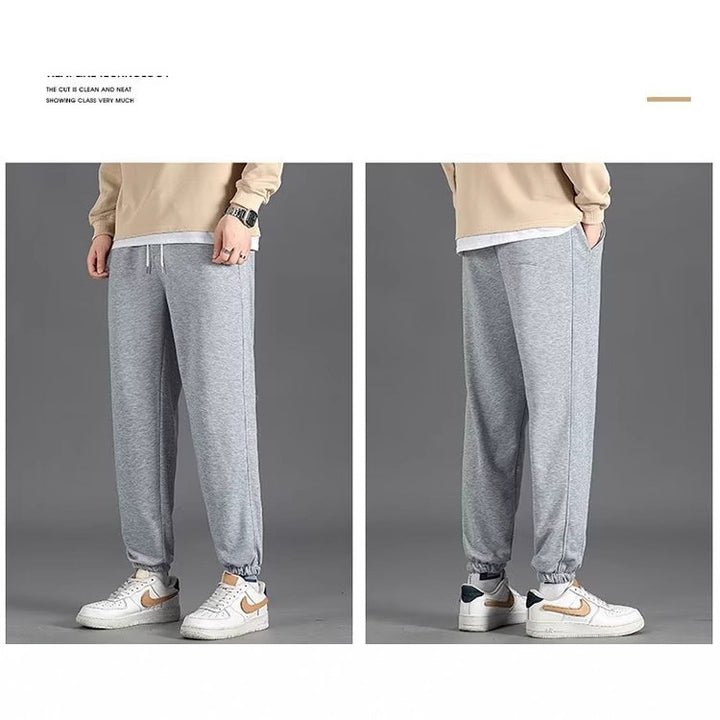 Men's sporty jogging pants with adjustable waistband Mune Fashion