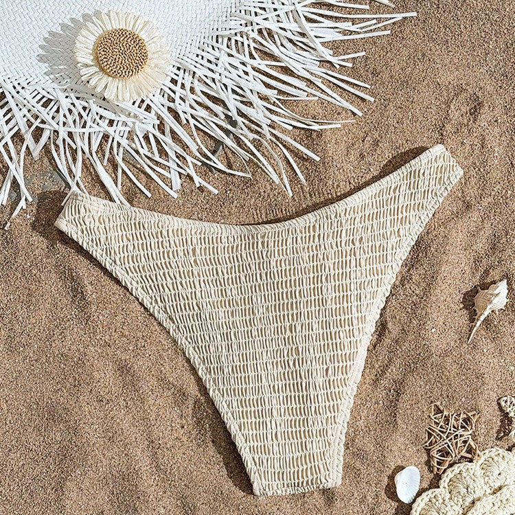 Women's bikini bottom with sophisticated ruffle design Mune Fashion