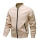 Men's Stunning Bomber Jacket with Stand-Up Collar Mune Fashion