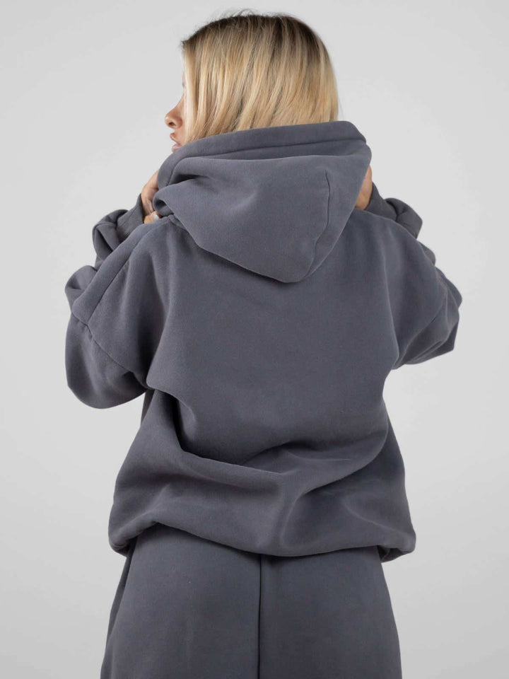 Women's casual sweatpants with high waistband, side pockets and elastic cuffs Mune Fashion