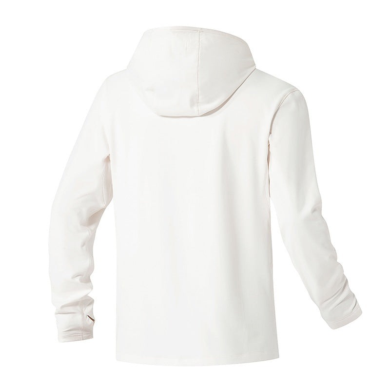 Men's Lightweight Performance Hoodie with Raglan Sleeves & Moisture-Regulating Functional Fiber Mune Fashion