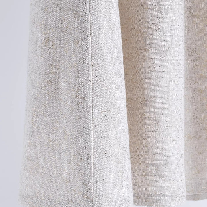 Ladies long pleated skirt made of linen Mune Fashion
