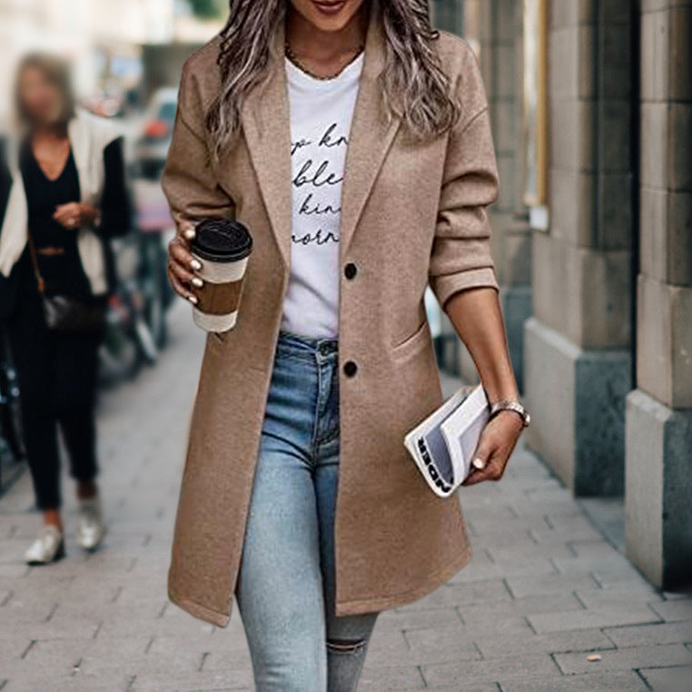 Mune | Elegant Long Coat for Women for Autumn & Winter