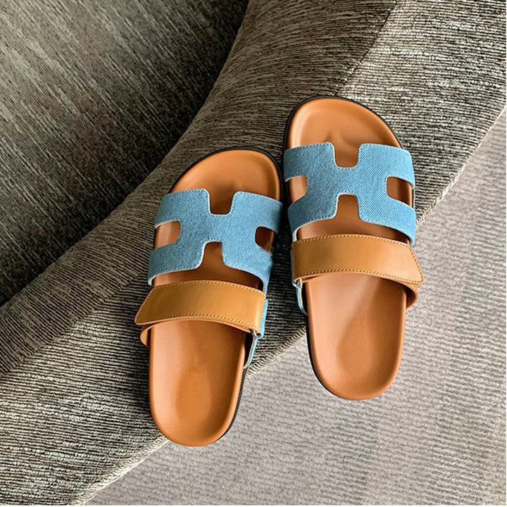 Men's Footbed Sandals Mune Fashion