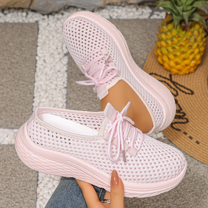 Women's breathable sneakers with elastic upper material and comfortable sole Mune Fashion