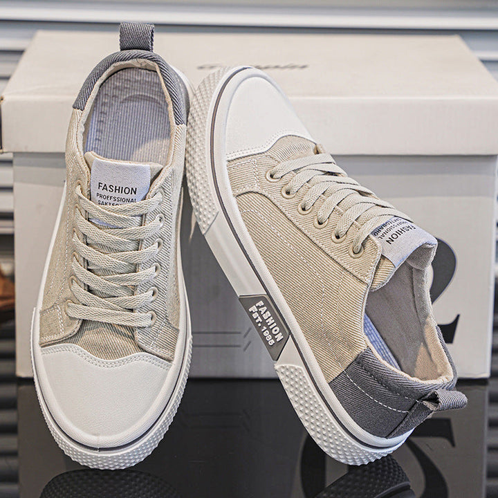 Women's fashionable sneakers with stylish surface combination and comfortable cushioning Mune Fashion