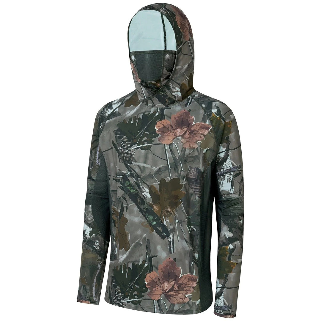 Men's Functional Hooded Shirt with UV Protection