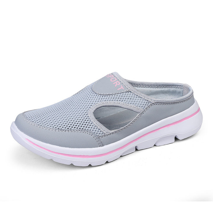 Women's breathable mesh slip-ons with ergonomic comfort insole Mune Fashion