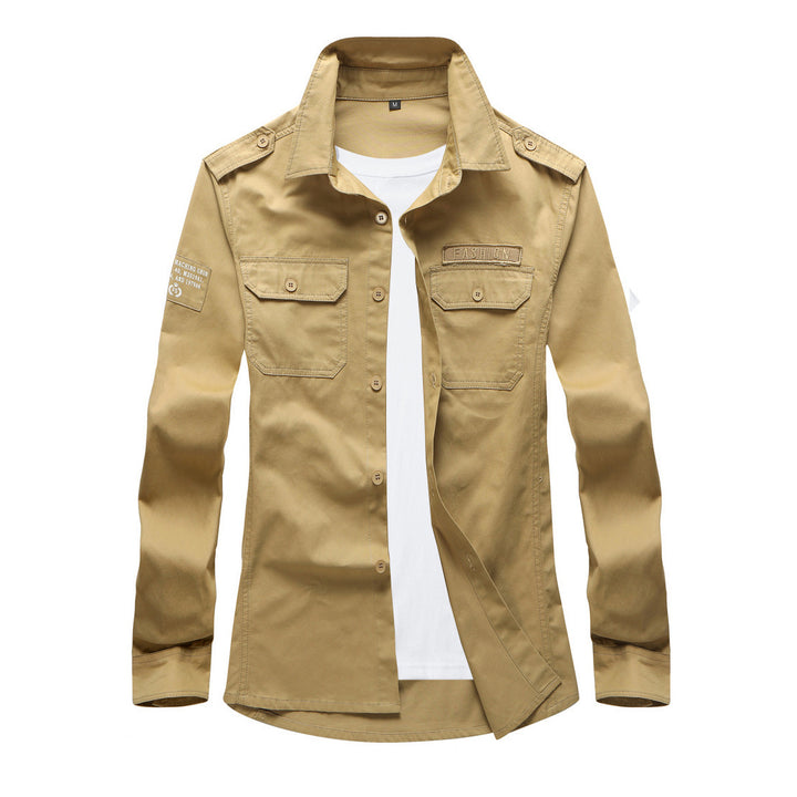 Men's Fashion Shirt Jacket with Practical Pockets Mune Fashion